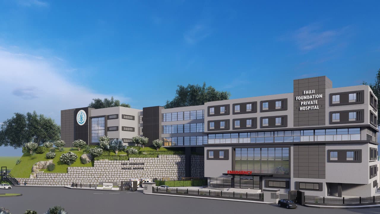 Completed healthcare infrastructure project